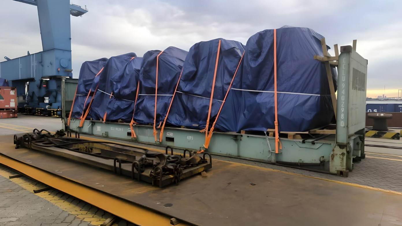 کانتینر فلت رَک / سکوی بار